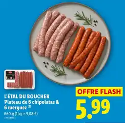 Lidl L'ÉTAL DU BOUCHER offre