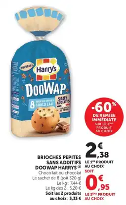 U Express Harrys DooWap offre