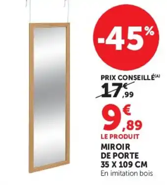MIROIR DE PORTE