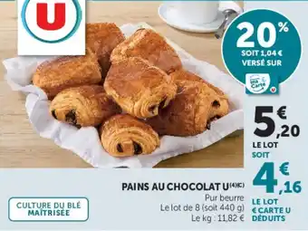 U PAINS AU CHOCOLAT