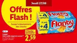 Lidl Flanby offre
