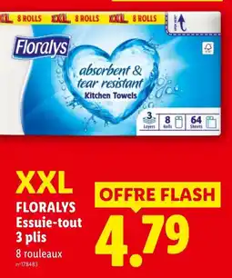 Lidl Floralys Essuie-tout offre