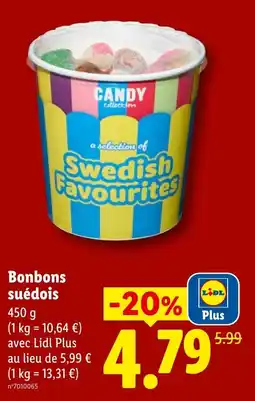Lidl CANDY Swedish Favourites offre