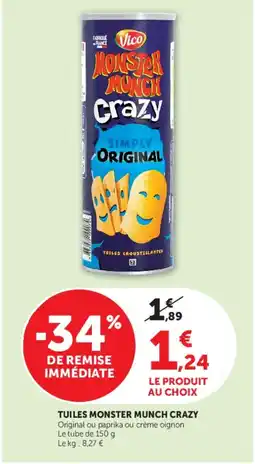 U Express Vico Monster Munch Crazy offre