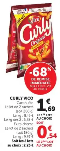 U Express Vico Curly offre