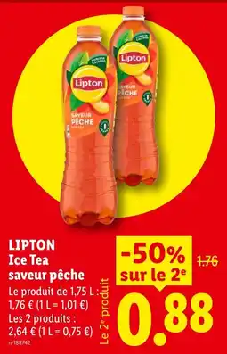 Lidl Lipton Ice Tea offre
