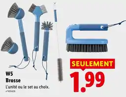 Lidl W5 Brosse offre