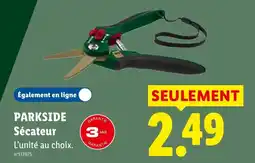 Lidl PARKSIDE Sécateur offre