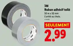 Lidl 3M Ruban adhésif toilé offre