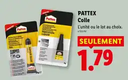 Lidl Pattex Colle offre