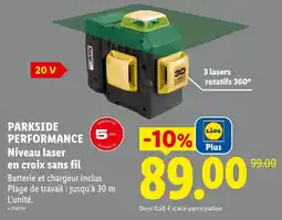 Lidl PARKSIDE Niveau laser offre