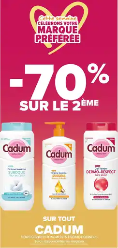 Carrefour Market Cadum offre