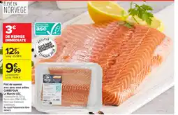 Carrefour Market Le Marché ASC Filet de saumon offre