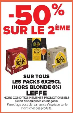 Carrefour Market Leffe offre