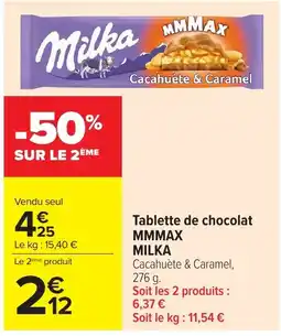 Carrefour Market Milka MMMAX offre