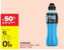 Carrefour Market POWERADE offre
