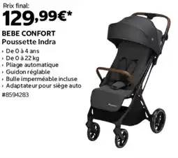 Costco BEBE CONFORT Poussette Indra offre