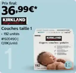 Costco KIRKLAND Couches offre