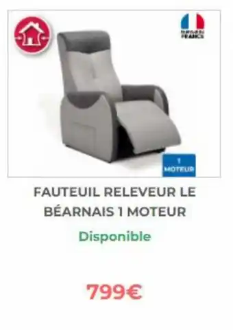 Bastide Fauteuil releveur le béarnais 1 moteur offre