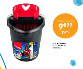 b&m Seau + essoreur ULTRAMAX VILEDA offre