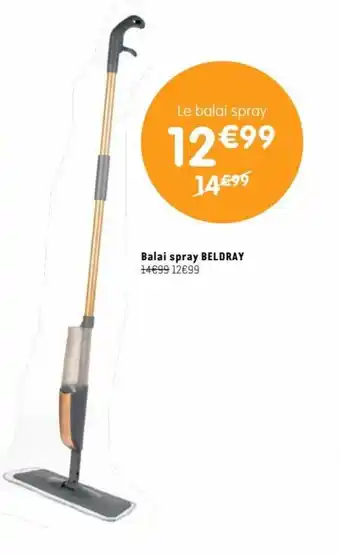 b&m Balai spray BELDRAY offre