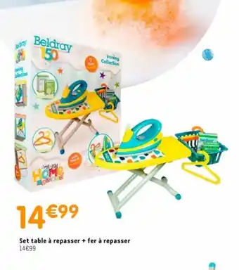 b&m Set table à reppaser + fer à repasser offre