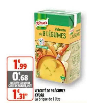 Velouté de 9 légumes KNORR