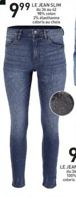 Le jean slim
