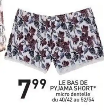 Stokomani Le bas de pyjama short offre