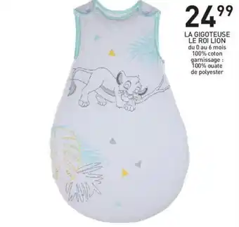 Stokomani La gigoteuse le roi lion offre