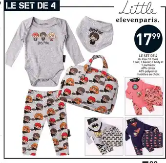 Stokomani Le set de 4 offre