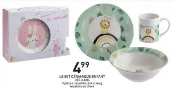 Stokomani Le set céramique enfant offre
