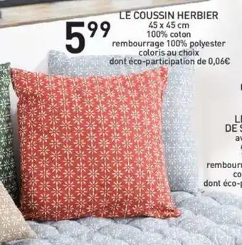 Stokomani Le coussin herbier offre
