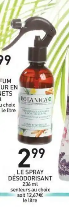 Stokomani Le spray désodorisant offre