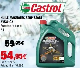 Autobacs Huile magnatec stop start 5W30 C2 offre