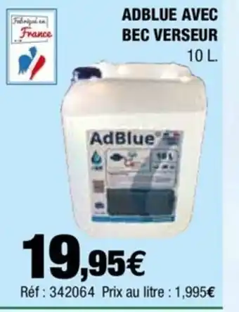 Autobacs Adblue avec ber verseur offre