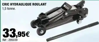 Autobacs Cric hydraulique roulant offre
