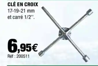 Autobacs Clé en croix offre