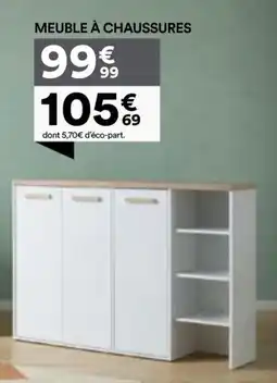 BUT MEUBLE À CHAUSSURES offre