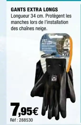 Autobacs Gants Extra Longs offre