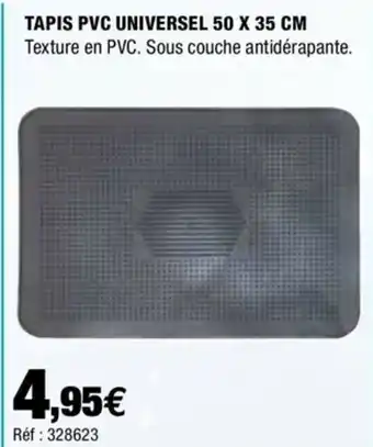 Autobacs Tapis PVC Universel 50 x 35 cm offre
