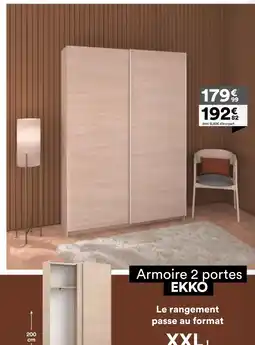 BUT EKKO Armoire 2 portes offre