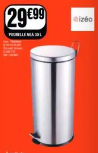 Izéo Poubelle NEA 30 L