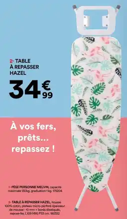 BUT HAZEL TABLE À REPASSER offre