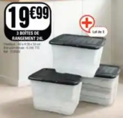 La Foir'Fouille BOÎTES DE RANGEMENT offre