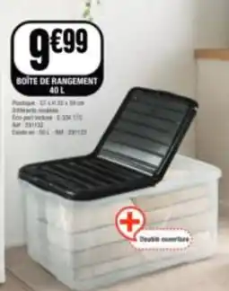 La Foir'Fouille BOÎTE DE RANGEMENT offre