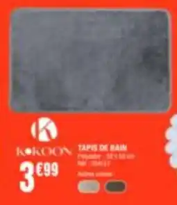 La Foir'Fouille Kokoon tapis de bain offre