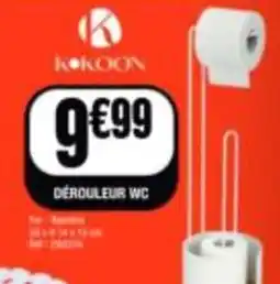 La Foir'Fouille KOKOON DÉROULEUR WC offre