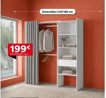 Extensible L110/160 cm