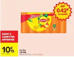 Carrefour Drive Lipton Ice Tea offre